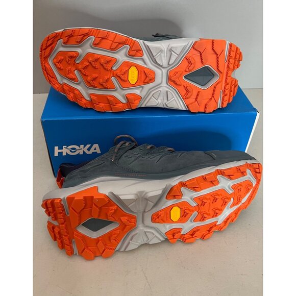 HOKA ONE ONE Kaha 2 Low GTX Men's Size US 9.5 Blue Harbor - Picture 3 of 5